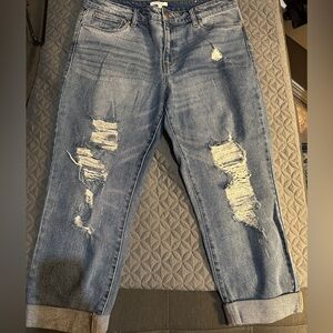 STS Blue Distressed Boyfriend Jeans